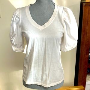 7 for All Mankind Top with Sleeve Detail - Sz S